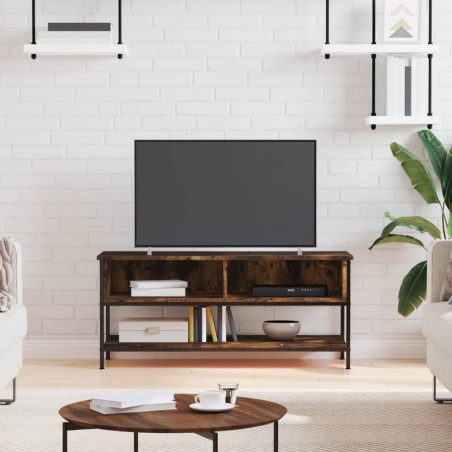 vidaXL TV-Schrank Räuchereiche 100x35x45 cm Holzwerkstoff