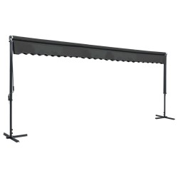 vidaXL Freistehende Markise 600x300 cm Anthrazit 