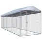 vidaXL Outdoor-Hundezwinger mit Überdachung 760x190x225 cm vidaXL Outdoor-Hundezwinger mit Überdachung 760x190x225 cm