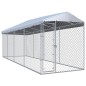 vidaXL Outdoor-Hundezwinger mit Überdachung 760x190x225 cm vidaXL Outdoor-Hundezwinger mit Überdachung 760x190x225 cm
