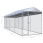 vidaXL Outdoor-Hundezwinger mit Überdachung 760x190x225 cm vidaXL Outdoor-Hundezwinger mit Überdachung 760x190x225 cm