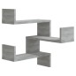 vidaXL Wand-Eckregale 2 Stk. Grau Sonoma 40x40x50 cm Holzwerkstoff vidaXL Wand-Eckregale 2 Stk. Grau Sonoma 40x40x50 cm Holzwerkstoff