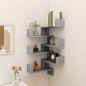 vidaXL Wand-Eckregale 2 Stk. Grau Sonoma 40x40x50 cm Holzwerkstoff vidaXL Wand-Eckregale 2 Stk. Grau Sonoma 40x40x50 cm Holzwerkstoff