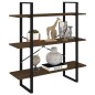 vidaXL Bücherregal Braun Eichen-Optik 100x30x105 cm Holzwerkstoff vidaXL Bücherregal Braun Eichen-Optik 100x30x105 cm Holzwerkstoff