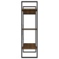 vidaXL Bücherregal Braun Eichen-Optik 100x30x105 cm Holzwerkstoff vidaXL Bücherregal Braun Eichen-Optik 100x30x105 cm Holzwerkstoff