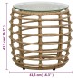 vidaXL 3-tlg. Bistro-Set Poly Rattan Eiche vidaXL 3-tlg. Bistro-Set Poly Rattan Eiche