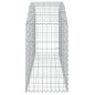 vidaXL Gabione mit Hochbogen 200x50x80/100 cm Verzinktes Eisen vidaXL Gabione mit Hochbogen 200x50x80/100 cm Verzinktes Eisen