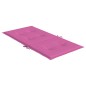 vidaXL Niedriglehner-Auflagen 4 Stk. Rosa Stoff vidaXL Niedriglehner-Auflagen 4 Stk. Rosa Stoff