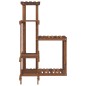 vidaXL Blumenständer 62,5x61,5x101,5 cm Massivholz Tanne vidaXL Blumenständer 62,5x61,5x101,5 cm Massivholz Tanne