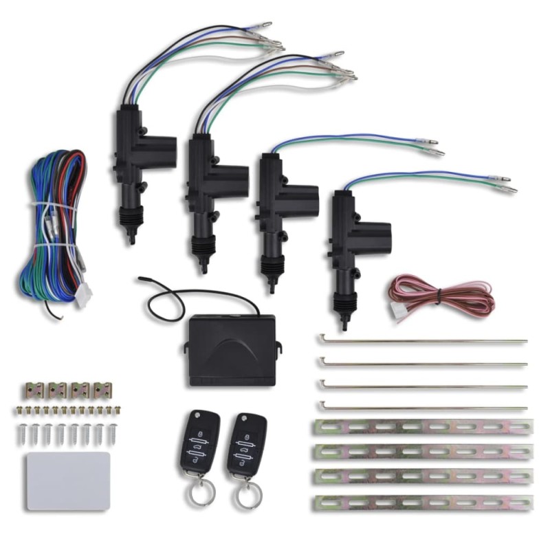 Zentralverriegelung-Set mit 2 Funk-Fernbedienungen für VW/Audi/Skoda Zentralverriegelung-Set mit 2 Funk-Fernbedienungen für VW/Audi/Skoda