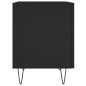 vidaXL Nachttische 2 Stk. Schwarz 40x35x47,5 cm Holzwerkstoff vidaXL Nachttische 2 Stk. Schwarz 40x35x47,5 cm Holzwerkstoff