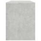vidaXL Schminkhocker Betongrau 70x35x45 cm Holzwerkstoff vidaXL Schminkhocker Betongrau 70x35x45 cm Holzwerkstoff