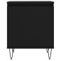 vidaXL Nachttische 2 Stk. Schwarz 40x30x50 cm Holzwerkstoff vidaXL Nachttische 2 Stk. Schwarz 40x30x50 cm Holzwerkstoff