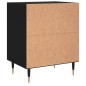 vidaXL Nachttische 2 Stk. Schwarz 40x30x50 cm Holzwerkstoff vidaXL Nachttische 2 Stk. Schwarz 40x30x50 cm Holzwerkstoff