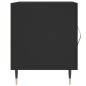 vidaXL Nachttische 2 Stk. Schwarz 40x40x50 cm Holzwerkstoff vidaXL Nachttische 2 Stk. Schwarz 40x40x50 cm Holzwerkstoff