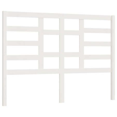 vidaXL Kopfteil Weiß 166x4x104 cm Massivholz Kiefer
