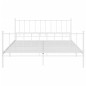 vidaXL Bett Weiß Metall 180x200 cm vidaXL Bett Weiß Metall 180x200 cm