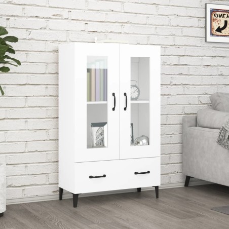 vidaXL Highboard Weiß 70x31x115 cm Holzwerkstoff
