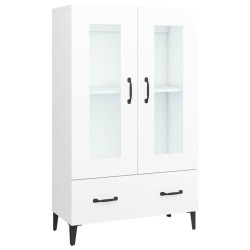 vidaXL Highboard Weiß 70x31x115 cm Holzwerkstoff