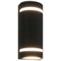 vidaXL Außenwandleuchten 2 Stk. 35 W Schwarz Halbrund vidaXL Außenwandleuchten 2 Stk. 35 W Schwarz Halbrund