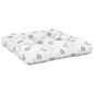 vidaXL Palettenkissen Blattmuster 60x60x12 cm Stoff vidaXL Palettenkissen Blattmuster 60x60x12 cm Stoff