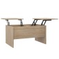 vidaXL Couchtisch Sonoma-Eiche 80x50x42,5 cm Holzwerkstoff vidaXL Couchtisch Sonoma-Eiche 80x50x42,5 cm Holzwerkstoff