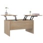 vidaXL Couchtisch Sonoma-Eiche 80x50x42,5 cm Holzwerkstoff vidaXL Couchtisch Sonoma-Eiche 80x50x42,5 cm Holzwerkstoff