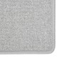 vidaXL Teppichläufer Hellgrau 80x300 cm vidaXL Teppichläufer Hellgrau 80x300 cm
