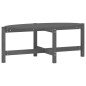 vidaXL Couchtisch Grau 118x63x45 cm Massivholz Kiefer vidaXL Couchtisch Grau 118x63x45 cm Massivholz Kiefer