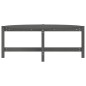 vidaXL Couchtisch Grau 118x63x45 cm Massivholz Kiefer vidaXL Couchtisch Grau 118x63x45 cm Massivholz Kiefer