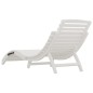 vidaXL Sonnenliege Weiß 184x55x64 cm Massivholz Akazie vidaXL Sonnenliege Weiß 184x55x64 cm Massivholz Akazie