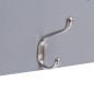 vidaXL Wandgarderobe FAMILY Grau 74 x 29,5 cm vidaXL Wandgarderobe FAMILY Grau 74 x 29,5 cm