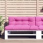 Palettenkissen 2-tlg. Rosa Stoff Palettenkissen 2-tlg. Rosa Stoff