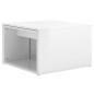 vidaXL 3-tlg. Satztisch-Set Hochglanz-Weiß 60x60x38 cm Spanplatte vidaXL 3-tlg. Satztisch-Set Hochglanz-Weiß 60x60x38 cm Spanplatte