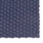vidaXL Teppich Rechteckig Marineblau 160x230 cm Baumwolle vidaXL Teppich Rechteckig Marineblau 160x230 cm Baumwolle