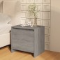 vidaXL Nachttische 2 Stk. Grau Sonoma 45x34x44,5cm Holzwerkstoff vidaXL Nachttische 2 Stk. Grau Sonoma 45x34x44,5cm Holzwerkstoff