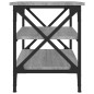 vidaXL Beistelltisch Grau Sonoma 55x38x45 cm Holzwerkstoff vidaXL Beistelltisch Grau Sonoma 55x38x45 cm Holzwerkstoff