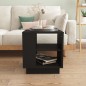 vidaXL Couchtisch Schwarz 40x40x43 cm Holzwerkstoff vidaXL Couchtisch Schwarz 40x40x43 cm Holzwerkstoff