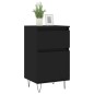 vidaXL Sideboards 2 Stk. Schwarz 40x35x70 cm Holzwerkstoff vidaXL Sideboards 2 Stk. Schwarz 40x35x70 cm Holzwerkstoff