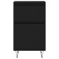 vidaXL Sideboards 2 Stk. Schwarz 40x35x70 cm Holzwerkstoff vidaXL Sideboards 2 Stk. Schwarz 40x35x70 cm Holzwerkstoff