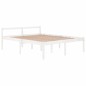 vidaXL Seniorenbett Weiß 160x200 cm Massivholz Kiefer vidaXL Seniorenbett Weiß 160x200 cm Massivholz Kiefer