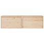 vidaXL Wandschränke 2 Stk. 60x30x35 cm Massivholz Kiefer vidaXL Wandschränke 2 Stk. 60x30x35 cm Massivholz Kiefer
