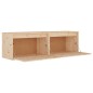 vidaXL Wandschränke 2 Stk. 60x30x35 cm Massivholz Kiefer vidaXL Wandschränke 2 Stk. 60x30x35 cm Massivholz Kiefer