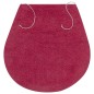 vidaXL Badematten-Set 3-tlg. Stoff Fuchsia vidaXL Badematten-Set 3-tlg. Stoff Fuchsia