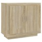 vidaXL Sideboard Sonoma-Eiche 80x40x75 cm Holzwerkstoff vidaXL Sideboard Sonoma-Eiche 80x40x75 cm Holzwerkstoff