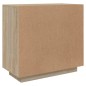 vidaXL Sideboard Sonoma-Eiche 80x40x75 cm Holzwerkstoff vidaXL Sideboard Sonoma-Eiche 80x40x75 cm Holzwerkstoff