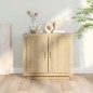 vidaXL Sideboard Sonoma-Eiche 80x40x75 cm Holzwerkstoff vidaXL Sideboard Sonoma-Eiche 80x40x75 cm Holzwerkstoff