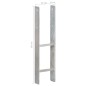 vidaXL Pfostenträger 6 Stk. Silbern 14×6×60 cm Verzinkter Stahl vidaXL Pfostenträger 6 Stk. Silbern 14×6×60 cm Verzinkter Stahl