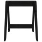 vidaXL Hocker 2 Stk. Schwarz 40x40x45 cm Massivholz Kiefer vidaXL Hocker 2 Stk. Schwarz 40x40x45 cm Massivholz Kiefer