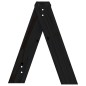vidaXL Hocker 2 Stk. Schwarz 40x40x45 cm Massivholz Kiefer vidaXL Hocker 2 Stk. Schwarz 40x40x45 cm Massivholz Kiefer